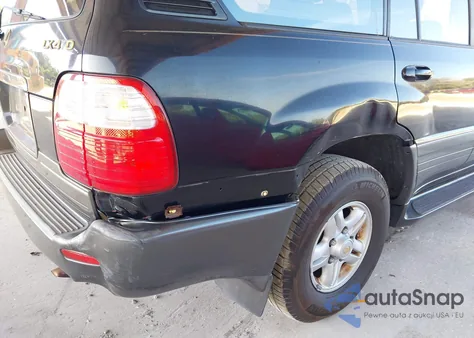 2000 Lexus Lx 470 from USA, damaged, VIN JT6HT00W7Y0125983